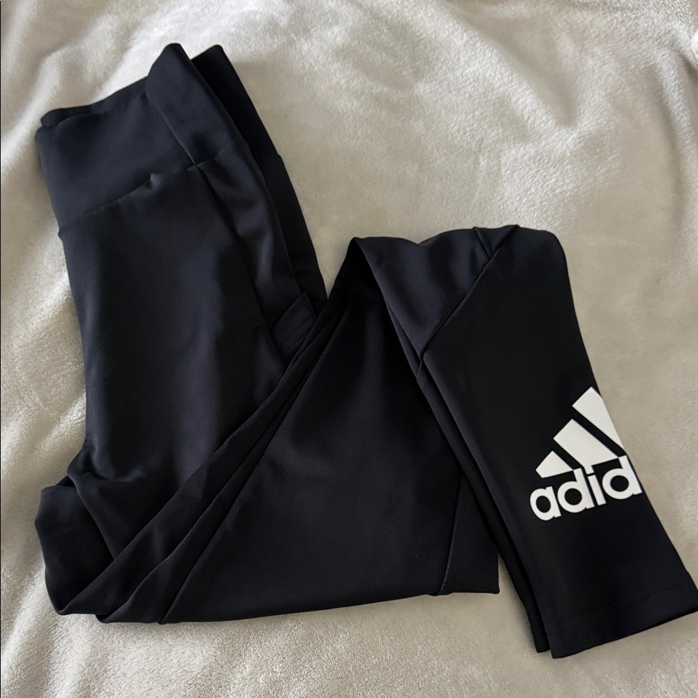 Adidas PRIMEGREEN Aeroready Women’s Leggings in Black with Pockets Size XS